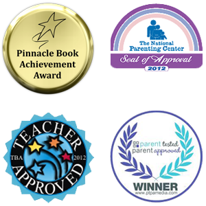 winner of the PTPA seal of approval, National Parenting Center seal of approval, Teaching Blog Addict seal of approval, and Pinnacle Book Award